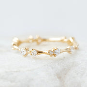 0.54ctw Round Brilliant Cut Full Eternity Wedding Band Mapple Gems